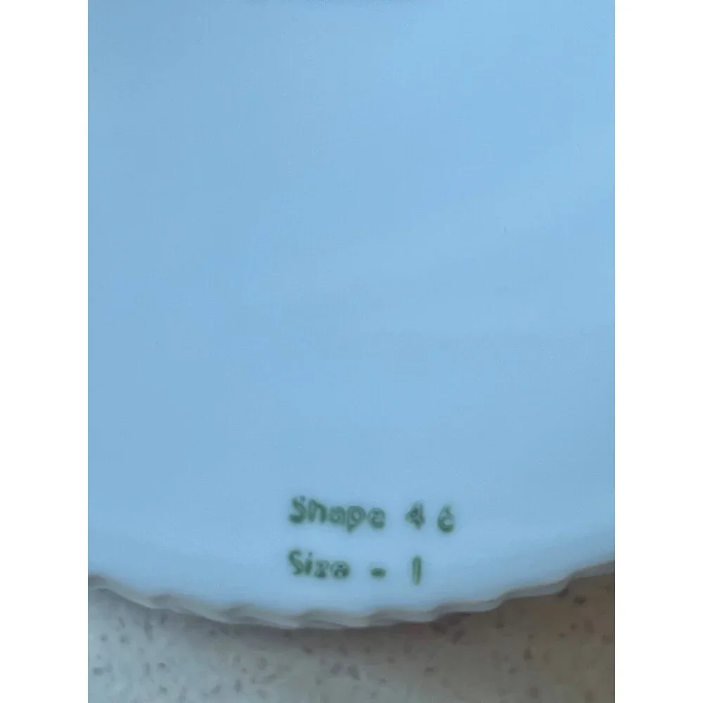 Royal Worcester Souffle Dish Fruit Motif - 6.75